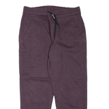 LEVI'S Womens Trousers Maroon Regular Tapered W30 L27