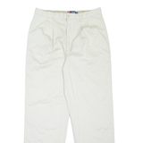 CHAPS Chino Mens Trousers Beige Relaxed Tapered W36 L36