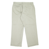 CALVIN KLEIN Chino Mens Trousers Beige Loose Straight W36 L30
