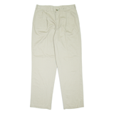 TOMMY HILFIGER Chino Mens Trousers Beige Relaxed Tapered W36 L32