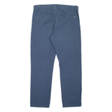 CALVIN KLEIN Mens Trousers Blue Regular Straight W36 L30