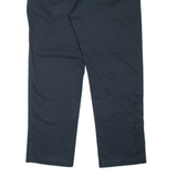 DICKIES Workwear Mens Trousers Black Slim Straight W40 L32