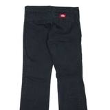 DICKIES Workwear Womens Trousers Black Regular Bootcut W30 L30