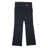 DICKIES Workwear Womens Trousers Black Regular Bootcut W30 L30