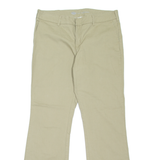 DICKIES Workwear Womens Trousers Beige Slim Bootcut W34 L33