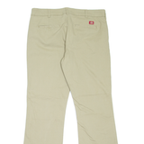 DICKIES Workwear Womens Trousers Beige Slim Bootcut W34 L33