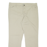 DICKIES Workwear Womens Trousers Beige Relaxed Straight W40 L31