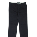 VANS Chino Mens Trousers Black Slim Tapered W28 L31