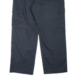 DICKIES Cargo Workwear Mens Trousers Black Relaxed Straight W40 L30