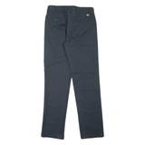 DICKIES Workwear Womens Trousers Black Slim Tapered W28 L30