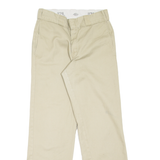 DICKIES 874 Workwear Mens Trousers Beige Regular Straight W28 L30