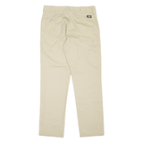 DICKIES Workwear Mens Trousers Beige Slim Straight W34 L32