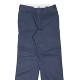 DICKIES 874 Workwear Mens Trousers Blue Regular Straight W30 L30