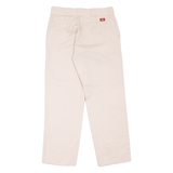 DICKIES Workwear Womens Trousers Pink Regular Straight W29 L26