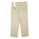 DICKIES Workwear Mens Trousers Beige Regular Straight W40 L32