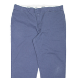 DICKIES 874 Workwear Mens Trousers Blue Regular Straight W42 L27