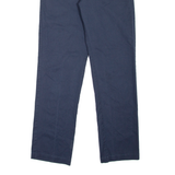 DICKIES Workwear Womens Trousers Blue Slim Tapered W28 L31
