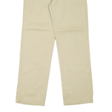 DICKIES Workwear Womens Trousers Beige Slim Straight W30 L30