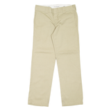 DICKIES Workwear Womens Trousers Beige Slim Straight W30 L30