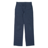 DICKIES Mens Trousers Blue Regular Straight W27 L29