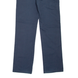 DICKIES Mens Trousers Blue Regular Straight W27 L29