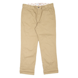 DICKIES Workwear Mens Trousers Beige Regular Straight W34 L26