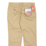DICKIES Workwear Mens Trousers Beige Regular Straight W34 L26