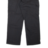 DICKIES Cargo Style Workwear Mens Trousers Black Relaxed Straight W38 L32