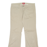 DICKIES Workwear Womens Trousers Beige Regular Bootcut W30 L30
