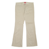 DICKIES Workwear Womens Trousers Beige Regular Bootcut W30 L30