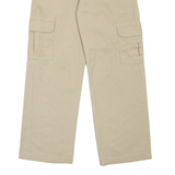 DICKIES Cargo Style Workwear Mens Trousers Beige Relaxed Straight W30 L30