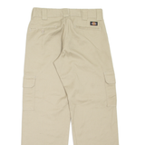 DICKIES Cargo Style Workwear Mens Trousers Beige Relaxed Straight W30 L30