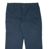 DICKIES Workwear Mens Trousers Blue Relaxed Straight W42 L30