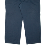 DICKIES Workwear Mens Trousers Blue Relaxed Straight W42 L30