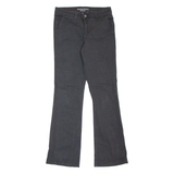 DICKIES Workwear Womens Trousers Black Slim Bootcut W27 L30