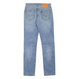 LEVI'S 511 Jeans Mens Blue Slim Straight Stone Wash W29 L32