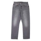LEVI'S 501 BIG E Jeans Womens Grey Regular Straight Stone Wash W31 L30