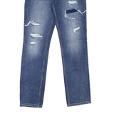 LEVI'S 511 Jeans Mens Blue Slim Straight Stone Wash W30 L32
