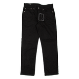 LEVI'S 511 BIG E Jeans Customised Mens Black Slim Straight W31 L23