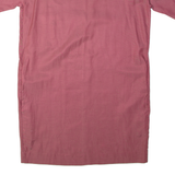 COS Womens T-Shirt Dress Pink 90s Short Sleeve Knee Length S