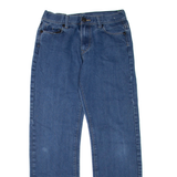 CALVIN KLEIN JEANS Womens Jeans Blue Slim Straight W28 L28