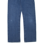 CALVIN KLEIN JEANS Womens Jeans Blue Slim Straight W28 L28