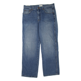 DKNY Womens Jeans Blue Regular Straight W36 L32