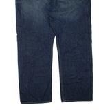 TOMMY HILFIGER Womens Jeans Blue Relaxed Straight W42 L32