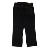 CALVIN KLEIN JEANS Womens Jeans Black Regular Straight W32 L27