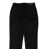 TOMMY HILFIGER Womens Jeans Black Regular Tapered W30 L32