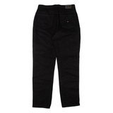 TOMMY HILFIGER Womens Jeans Black Regular Tapered W30 L32