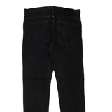 VANS Womens Jeans Black Regular Skinny W30 L30