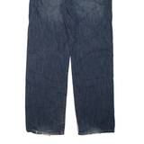 CALVIN KLEIN JEANS Womens Jeans Blue Regular Straight Stone Wash W32 L32