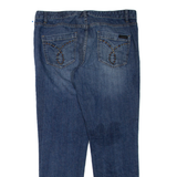 CALVIN KLEIN Womens Jeans Blue Regular Boyfriend Stone Wash W36 L31